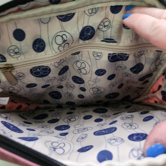 Samantha Brown RFID Protected Crossbody Purse Travel Dusty Rose - Picture 8 of 11